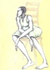 Charles Bibbs - A Chair & A Lady Hand Enhanced