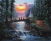 Rodel Gonzalez - Forest Bridge - From Disney Snow White and the Seven Dwarfs