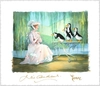 Toby Bluth - Mary Poppins and Merry Peguins Deluxe Giclee on Paper