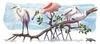 Flick Ford - Shorebirds in the Mangroves Masterworks Edition