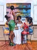 Robert Jackson - Book Club III Acrylic On Rag Paper