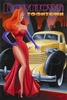 Katie Kelly - Downtown Toontown Giclée On Hand Textured Canvas
