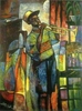 William Tolliver - Learning To Play Estate Certified Serigraph Artist Proof