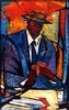 William Tolliver - The Player Artist Proof Estate Certified Lithograph Artist Proof