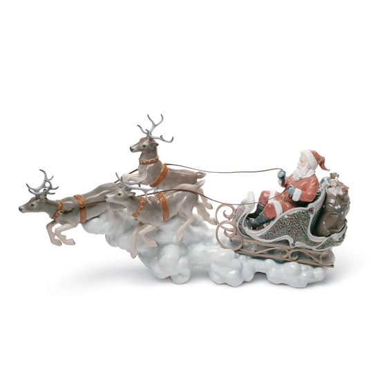 Lladro - Santa's Midnight Ride