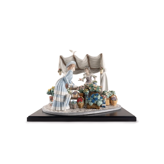 Lladro - Flowers market