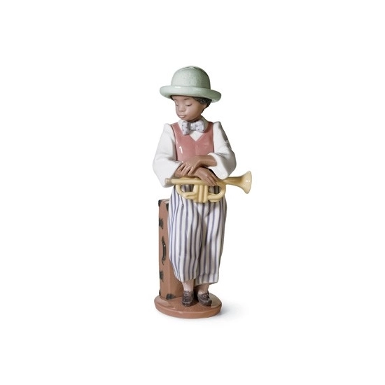 Lladro Black Legacy - JAZZ HORN