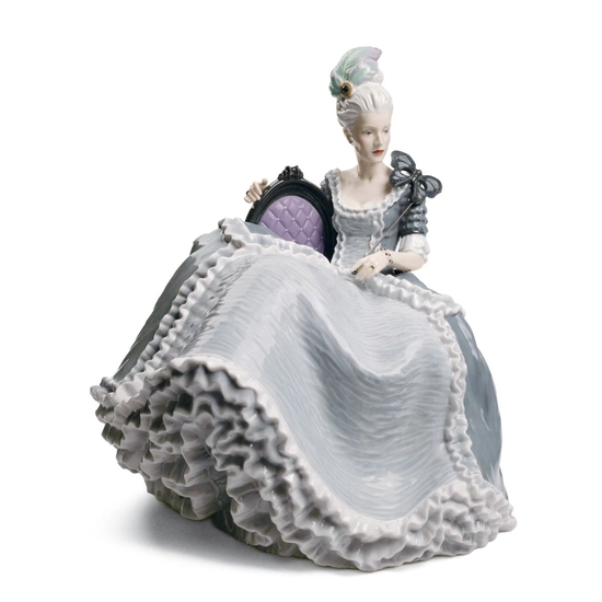 Lladro - Rococo Lady at the Ball