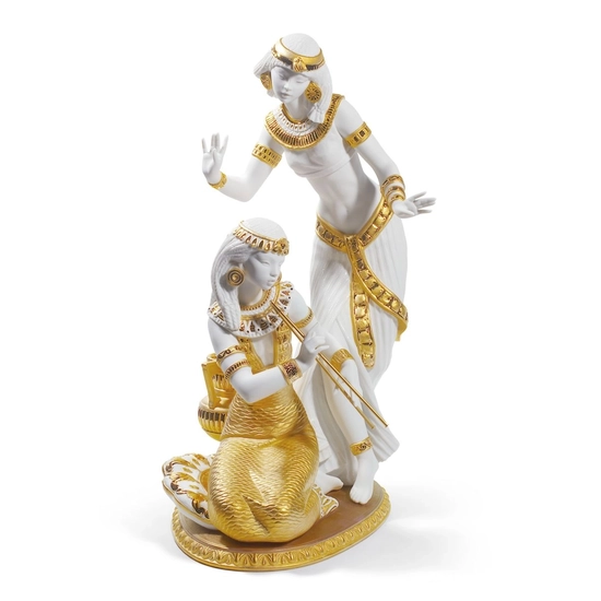 Lladro - Dancers from The Nile (Golden Lustre)