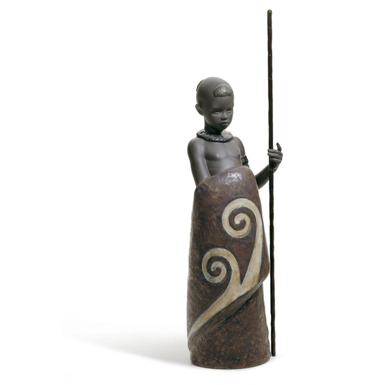 Lladro Pulse Of Africa - AFRICAN BOY