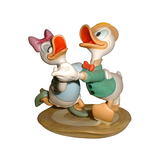 WDCC Disney Classics - Daisy & Donald Oh Boy What A Jitterbug