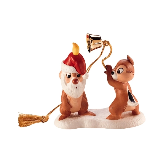 Plutos Christmas Tree Chip N Dale Ornament (1997) by WDCC