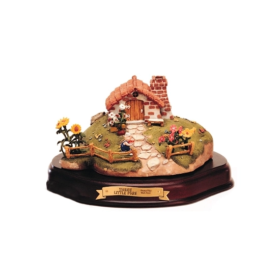 WDCC Disney Classics - Three Little Pigs Practical Pig Brick House