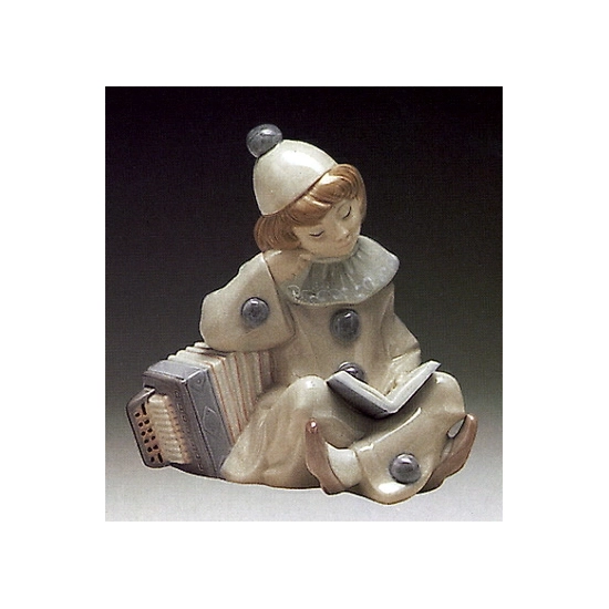 Lladro - Girl with Accordion 1971-81
