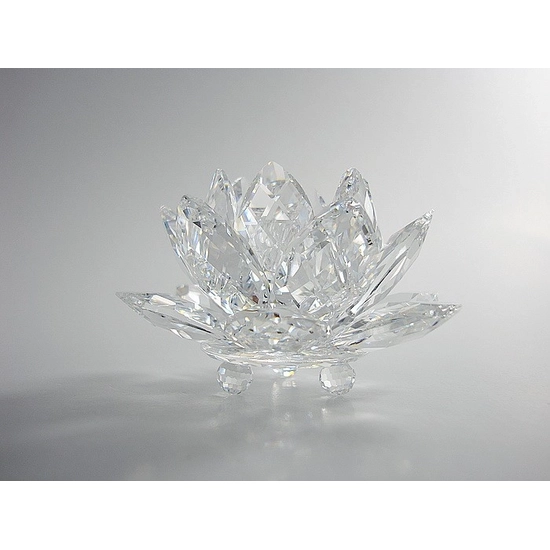 Swarovski Crystal - Swarovski Waterlily Candleholder Small