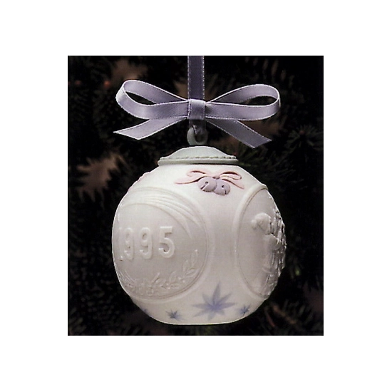 Lladro - Christmas Ball 1995 Ornament