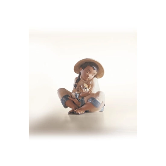 Lladro - Boy's Best Friend