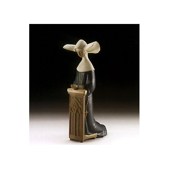 Lladro - Meditation (blue) 1996-99