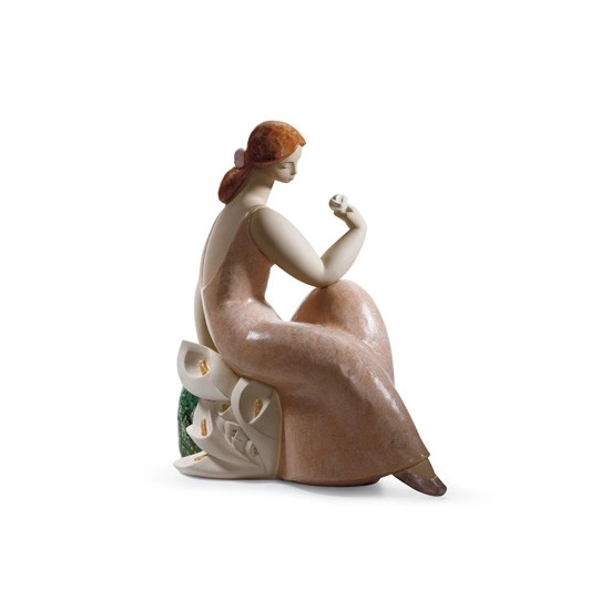 Lladro - Lady With Lilies II