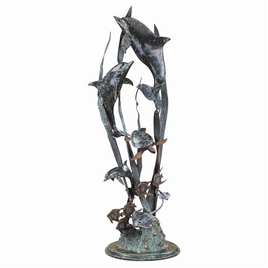 SPI Sculptures - Dolphin Seaworld Seascape