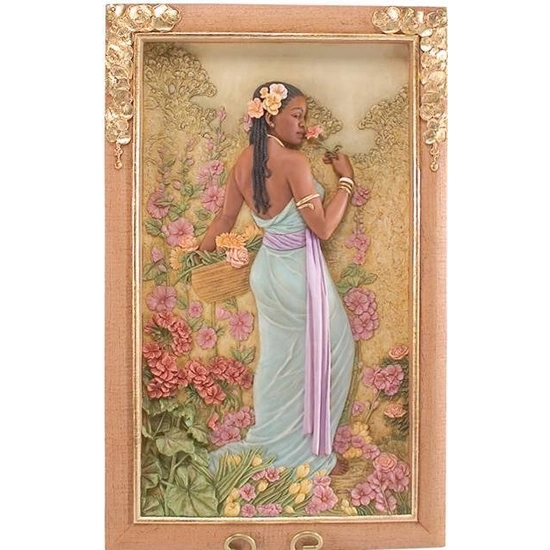 Ebony Visions - Spring Blossom Relief Panel