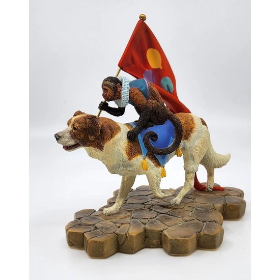 Ebony Visions K9 And Monkeyshine Jamboree Figurine