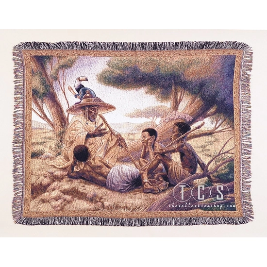 Ebony Visions - The Story Teller Afghan