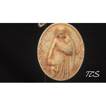 Ebony Visions Madonna Ornament