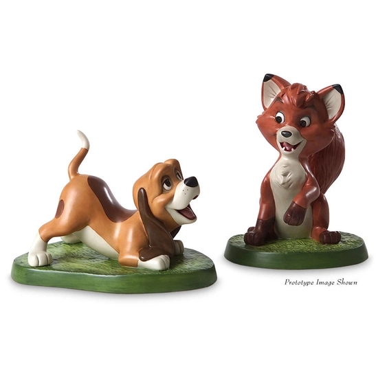WDCC Disney Classics - The Fox And The Hound Copper And Todd The Best Of Friends