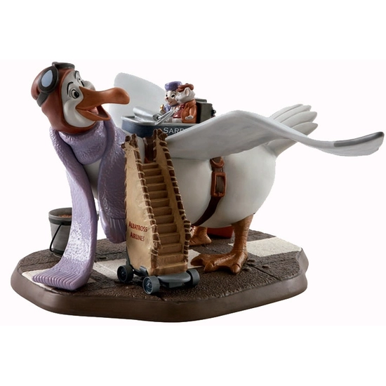 WDCC Disney Classics - The Rescuers Orville Bernard And Miss Bianca Cleared For Take Off