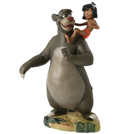 WDCC Disney Classics - The Jungle Book  Baloo And Mowgli Good Ol Papa Bear