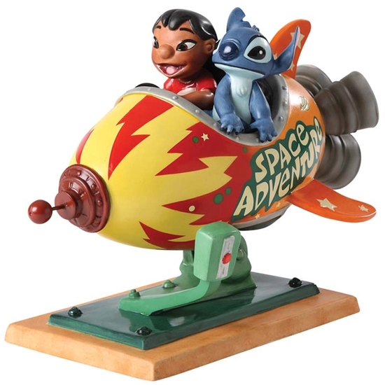 WDCC Disney Classics Lilo and Stitch Storefront Spaceship Disney Figurine 4025903