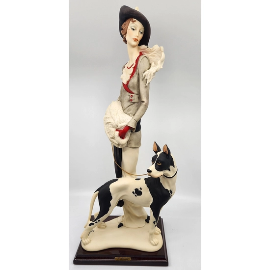 Giuseppe Armani - LADY WITH GREAT DANE - Open Box