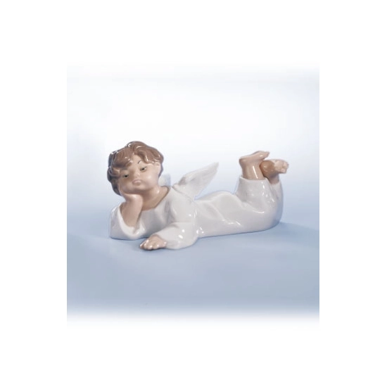 Lladro - Angel, Reclining
