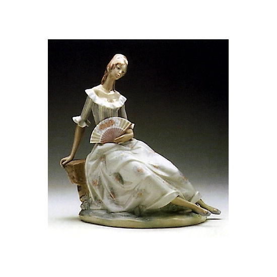 Lladro - Lady with Fan 1970-81