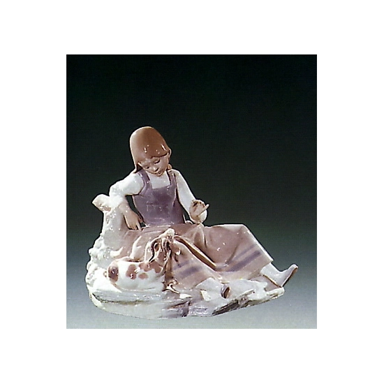 Lladro - Girl with Goat 1971-78