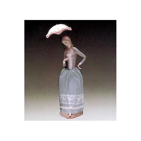 Lladro - Woman with Umbrella 1972-81