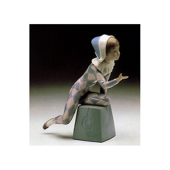 Lladro - Harlequin Letter C 1980-85