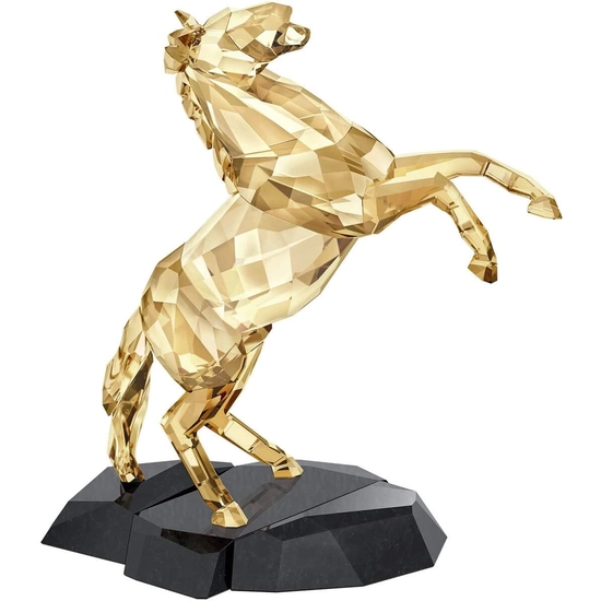 Stallion Gold Tone by Swarovski Crystal