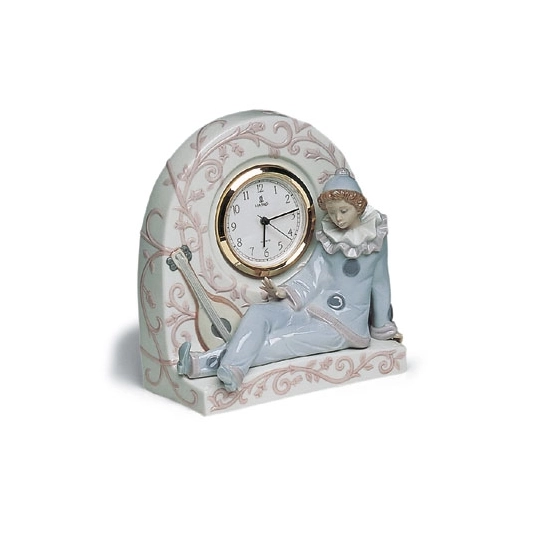 Lladro - Pierrot Clock