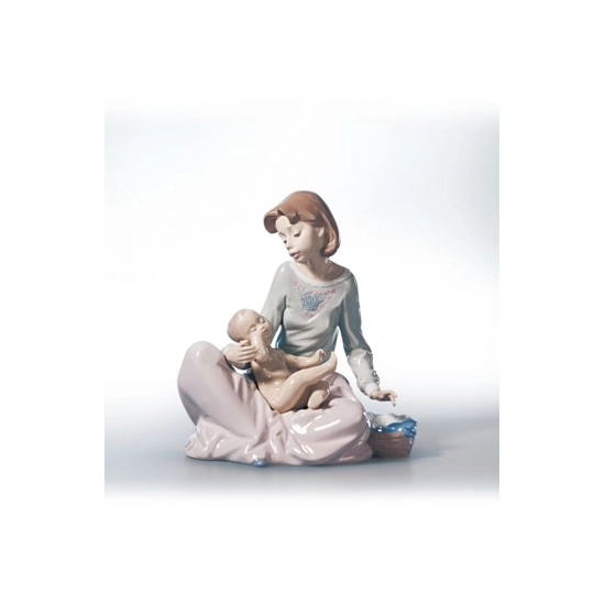 Lladro - Dressing The Baby