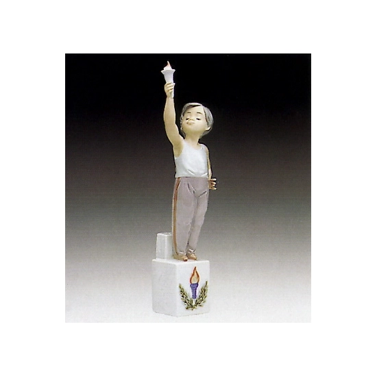 Lladro - Olympic Torch 1992-94 ***