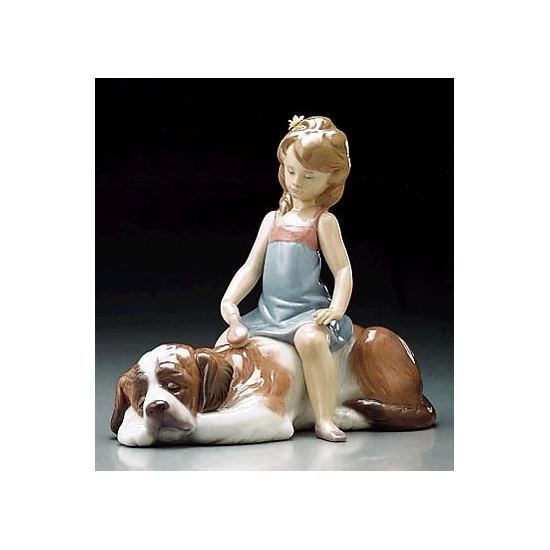 Lladro - Contented Companion 1995-00