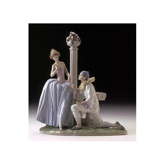 Lladro - Pierrot's Proposal