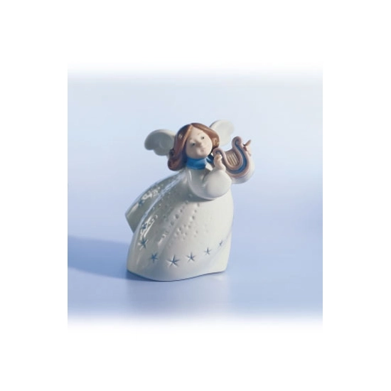Lladro - Little Angel With Lyre