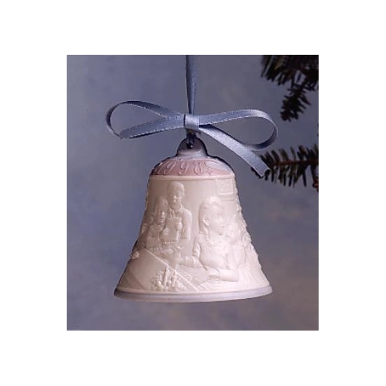 Lladro - Christmas Bell 1998 Ornament
