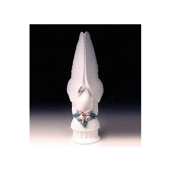 Lladro - Message Of Peace -98 Treetopper