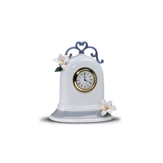 Lladro - Clock (white)