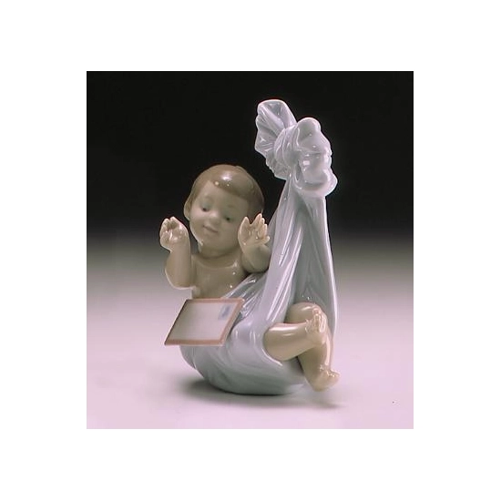 Lladro - Heavens Gift (boy - Blank Card)