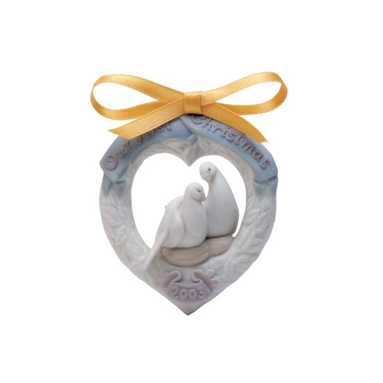 Lladro - Our First Christmas 2003 Ornament
